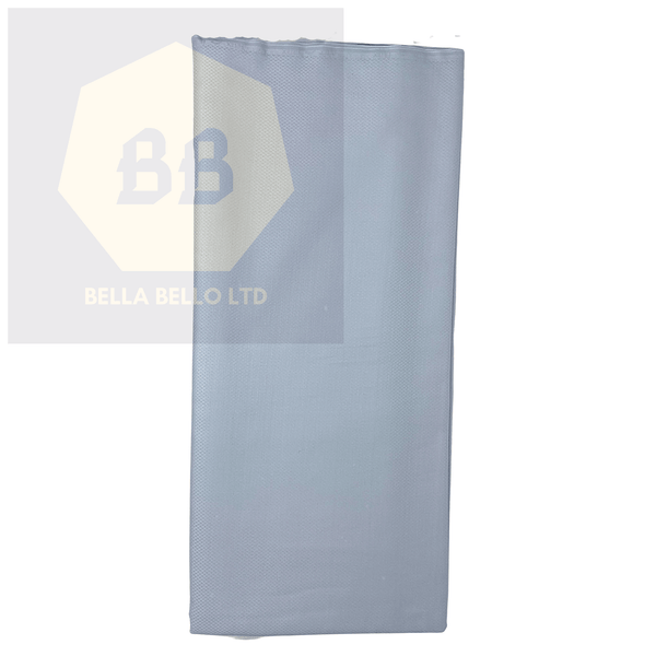 Silver-Blue Filtex Fabric