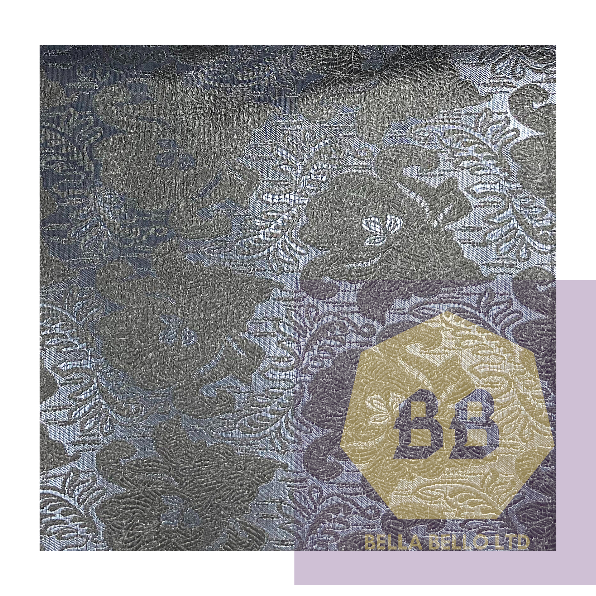 HoH Sego Gele in Shimmer Blue and Black-Gray