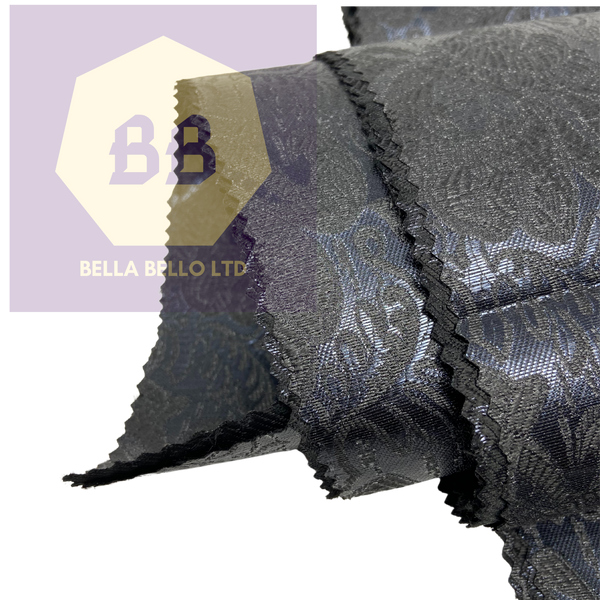 HoH Sego Gele in Shimmer Blue and Black-Gray