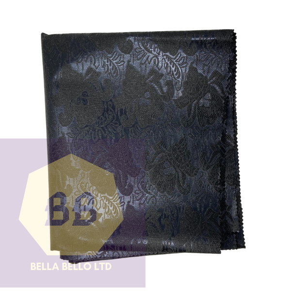 HoH Sego Gele in Shimmer Blue and Black-Gray